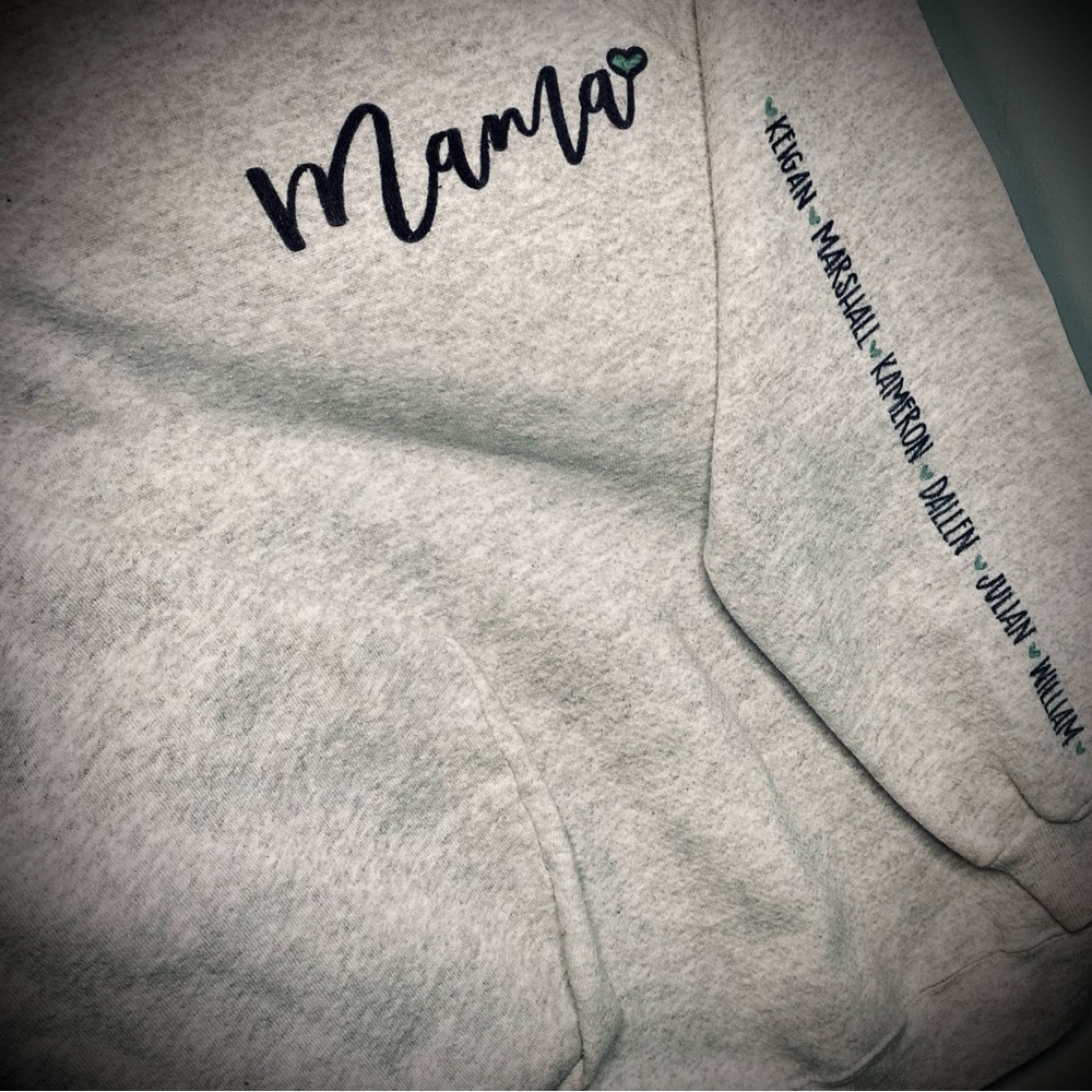 Custom mama sweatshirt